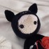 Miku, le petit chat d'Halloween : patron au crochet PDF