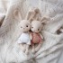 Patron lapin au crochet PDF – Doudou bébé, niveau débutant