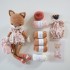 Kit Crochet Socquette, jolie renarde – Coffret Complet, Patron PDF
