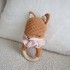 Hochet Socquette jolie renarde : Patron Au Crochet PDF