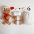 Kit Crochet Biscuit, bonhomme de pain d'épices – Coffret Complet, Patron PDF