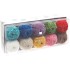 Coffret 10 pelotes de fil Ricorumi Nilli Nilli arc en ciel