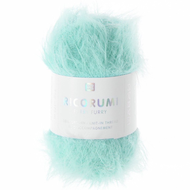 Fil Ricorumi Furry Furry réf.005 Turquoise